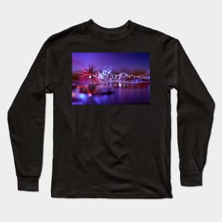 Flowers Abstract Melbourne Bokeh Photo Long Sleeve T-Shirt